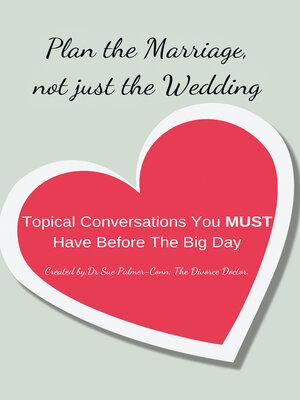 cover image of Plan the Marriage Not Just the Wedding